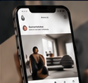 Mobile lifestyle brand mockup